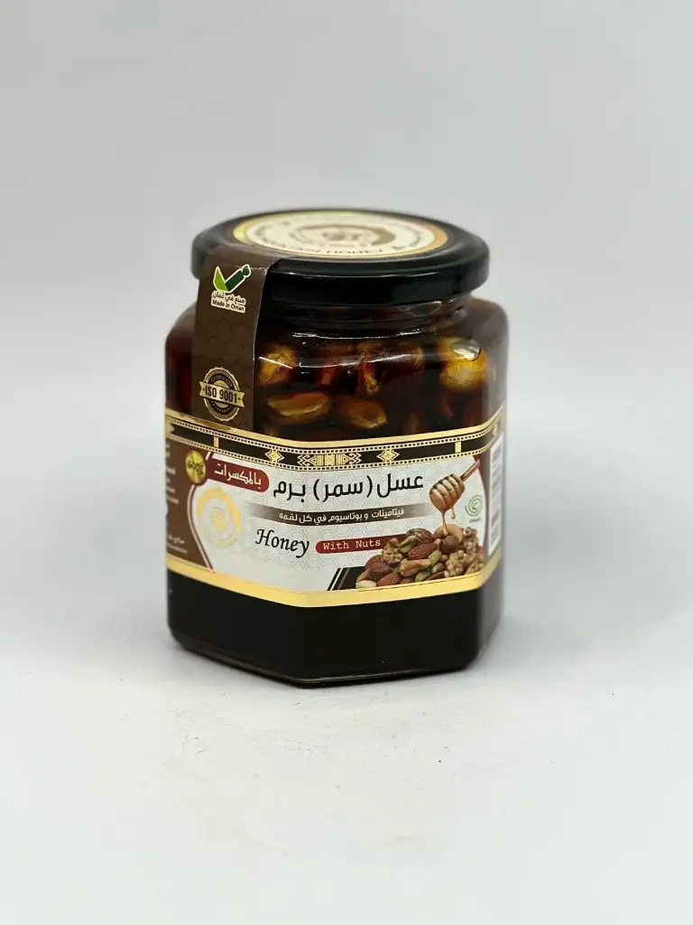 عسل سمر برم ( بالمكسرات (500g)