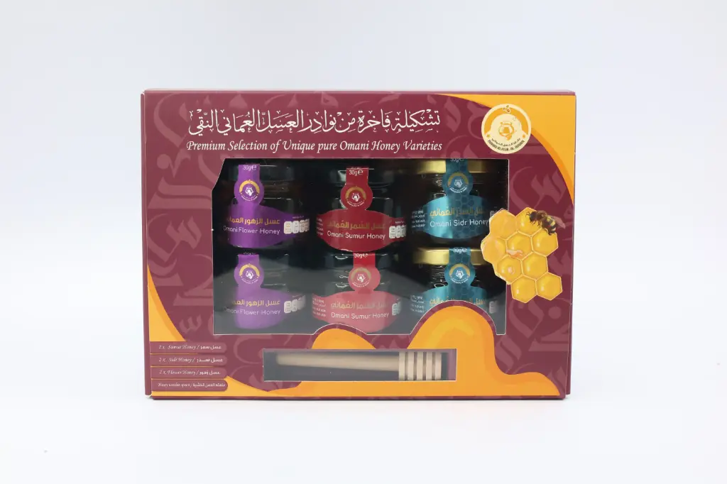 بوكس الجرات الكرتونيHoney jar box (3x6)