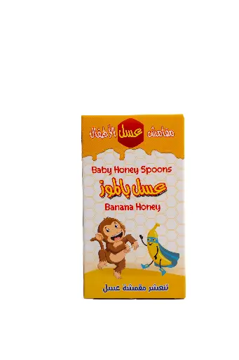  baby honey spoons banana honey
